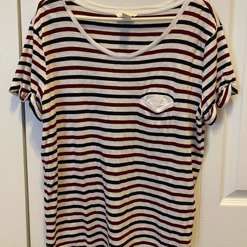 H&M Basic Striped Tee